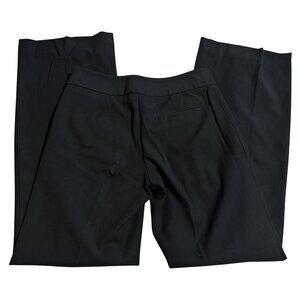 Banana Republic Martin Fit Womens Black Dress Pants Side Zipper Closure Sz 2